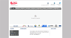 Desktop Screenshot of epsilonindia.com
