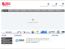 Tablet Screenshot of epsilonindia.com
